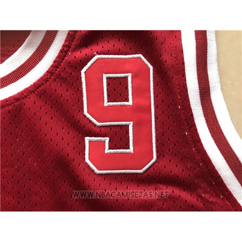 Camiseta Pelicula Hillman College Dwayne Wayne NO 9 Rojo